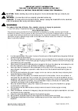 Preview for 3 page of Xterra 1644958US Owner'S Manual