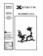 Предварительный просмотр 1 страницы Xterra 16468201US Owner'S Manual