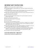 Preview for 4 page of Xterra 16604701500 Owner'S Manual