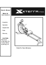 Preview for 1 page of Xterra 16804936500US Owner'S Manual