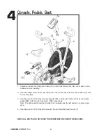 Предварительный просмотр 11 страницы Xterra Airbike Pro AIR650 Owner'S Manual