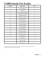 Предварительный просмотр 7 страницы Xterra EGR200 ROWER Owner'S Manual