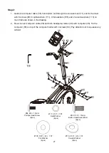 Preview for 27 page of Xterra Elliptical XE 78 User Manual