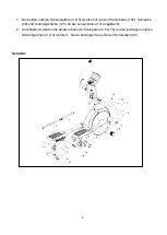 Предварительный просмотр 8 страницы Xterra Elliptical XE 88 User Manual