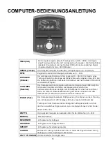 Предварительный просмотр 15 страницы Xterra Elliptical XE 88 User Manual