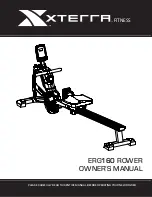 Preview for 1 page of Xterra ERG160 Owner'S Manual