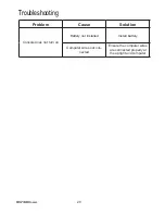 Предварительный просмотр 22 страницы Xterra ERG160 Owner'S Manual