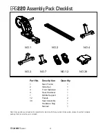 Предварительный просмотр 7 страницы Xterra ERG220 ROWER Owner'S Manual