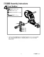 Preview for 12 page of Xterra ERG220 ROWER Owner'S Manual