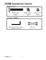 Предварительный просмотр 6 страницы Xterra ERG400 Owner'S Manual