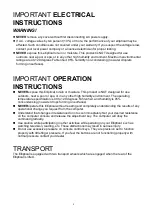 Preview for 4 page of Xterra FS3.9e Owner'S Manual