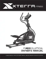 Предварительный просмотр 1 страницы Xterra FS400 Owner'S Manual