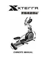 Предварительный просмотр 1 страницы Xterra FS420e Owner'S Manual