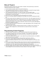 Preview for 16 page of Xterra FS5.3e Owner'S Manual