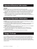 Preview for 5 page of Xterra FS5.5e Owner'S Manual