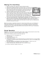 Preview for 25 page of Xterra FS5.6e Owner'S Manual