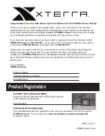 Preview for 4 page of Xterra MB880 Owner'S Manual