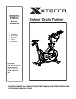 Preview for 1 page of Xterra MBX1500 Owner'S Manual