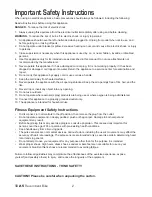 Preview for 4 page of Xterra SB2.5 Owner'S Manual