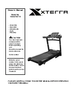 Preview for 1 page of Xterra TR 7.1 Owner'S Manual