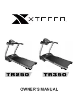 Xterra TR250 Owner'S Manual preview