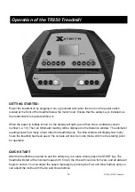 Preview for 11 page of Xterra TR250 Owner'S Manual