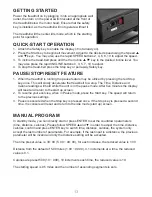 Preview for 13 page of Xterra TR260 Owner'S Manual