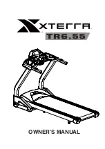 Xterra TR6.55 Owner'S Manual preview