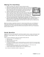 Preview for 25 page of Xterra TR6.65 Owner'S Manual