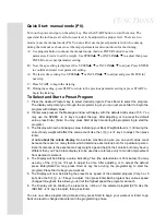 Preview for 8 page of Xterra Trail Racer TR3.0 Operating Manual