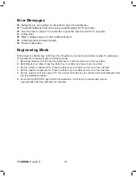 Preview for 20 page of Xterra TRX2500 Owner'S Manual