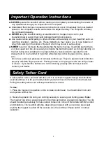 Preview for 5 page of Xterra TRX4500 Owner'S Manual