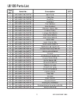 Preview for 8 page of Xterra UB120 Owner'S Manual