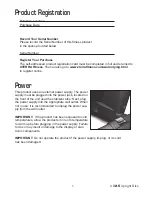 Preview for 3 page of Xterra UB2.5 Owner'S Manual