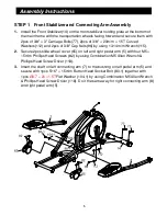 Preview for 6 page of Xterra XTR0003 CARDIOFIT 2000 Owner'S Manual