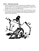 Предварительный просмотр 8 страницы Xterra XTR0003 CARDIOFIT 2000 Owner'S Manual