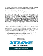 Preview for 12 page of XTline PC0493 Original Instruction Manual