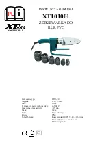 Preview for 11 page of XTline XT101001 User Manual