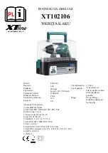 Предварительный просмотр 9 страницы XTline XT102106 User Manual