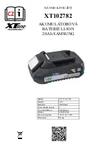 Предварительный просмотр 1 страницы XTline XT102782 User Manual