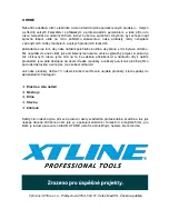 Предварительный просмотр 12 страницы XTline XT102784E Original Instruction Manual