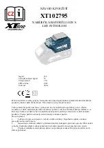 XTline XT102795 User Manual preview