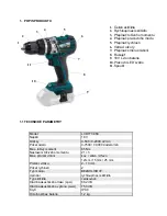 Preview for 3 page of XTline XT102800 Original Instruction Manual