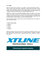 Preview for 32 page of XTline XT102800 Original Instruction Manual