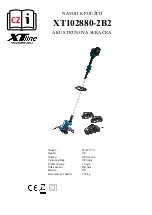 Preview for 1 page of XTline XT102880-2B2 User Manual