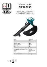 Preview for 1 page of XTline XT102935 User Manual