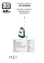 Preview for 28 page of XTline XT102940 User Manual