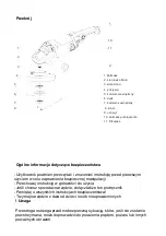 Preview for 16 page of XTline XT105240 Operation Manual