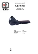 XTline XT105319 User Manual preview