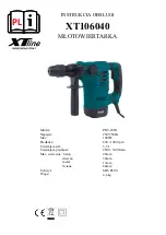 Preview for 18 page of XTline XT106040 User Manual